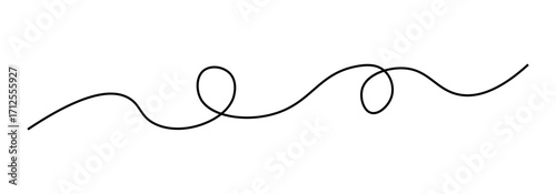 Long squiggle line