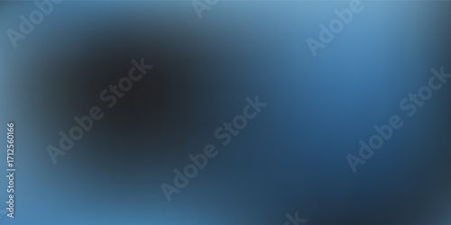 Black blue soft light abstract motion , Noise intensive Holographic blend blur smooth simple