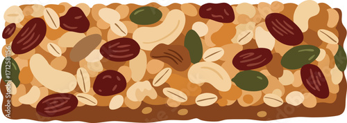 granola vector