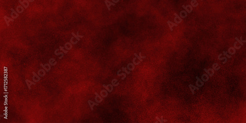 Abstract red grunge natural smooth cement concrete floor and plaster dirty wall background texture. red marble texture and red paper texture. plastered long panoramic concrete wall background.