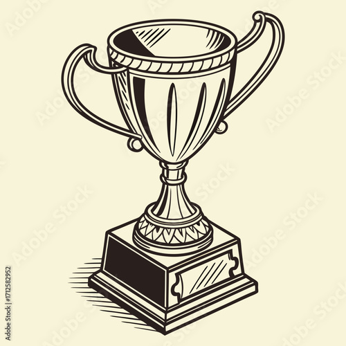 gold trophy cup