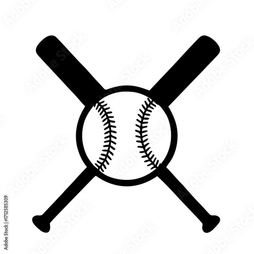 Baseball Sport Theme Vector