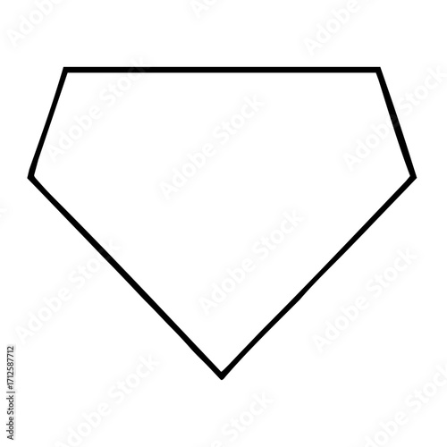 Baseball Field Layout Vector 