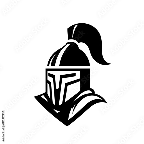 vector illustration of a knight