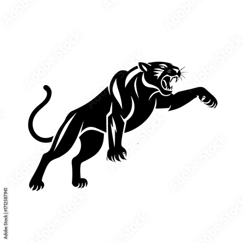 panther vector illustration