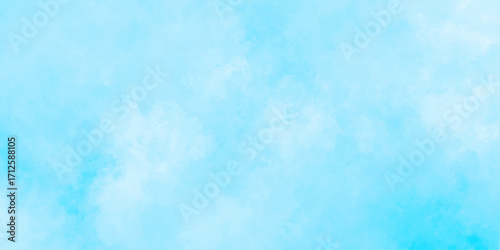 Abstract grunge sky blue soft painted watercolor paint splash. inspiring views of fluffy clouds blue sky background. cloudy blue sky various natural clouds and smoke. morning cloud in the sky.