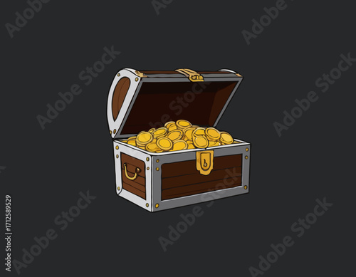 treasure chest for animation