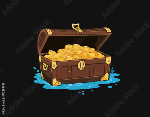 treasure chest for animation