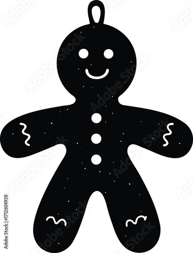 christmas gingerbread man