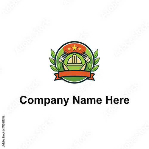 restaurant and yoga logo
