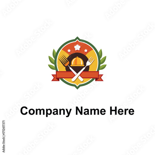 restaurant and yoga logo