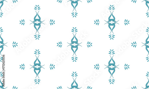 Blue tone pattern