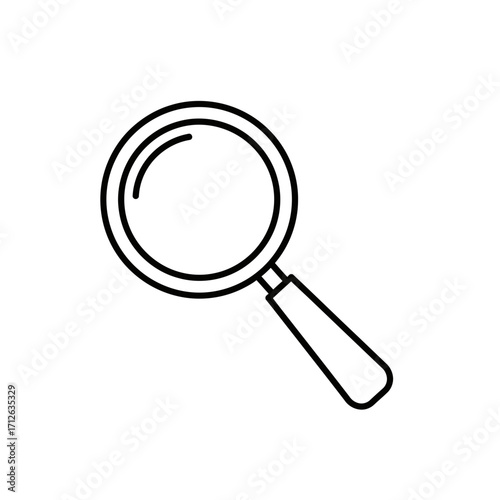vector magnifying glass