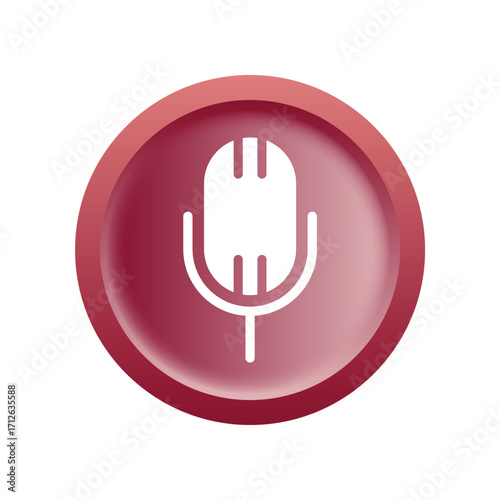 Mic icon design template