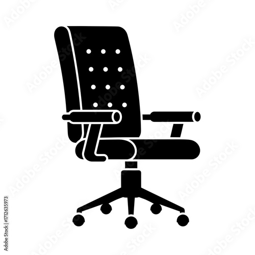 office chair vector illustration
