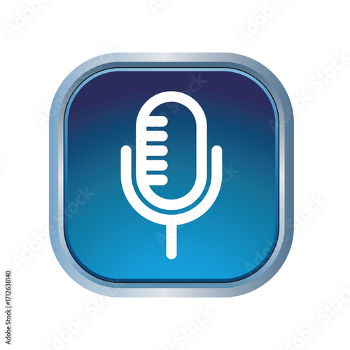 Mic icon design template