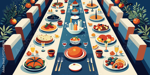 Delicious Italian pizza with melted cheese and fresh vegetables on a white plate