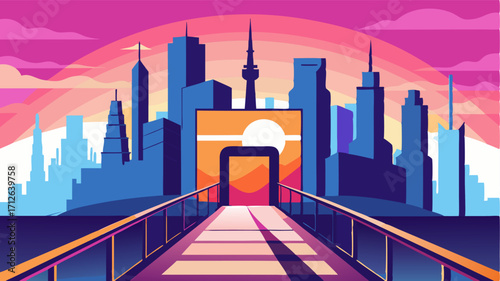 A truly Instagramworthy spot this pedestrian bridge offers stunning photo opportunities against the backdrop of the citys skyline.