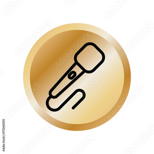 Mic icon design template