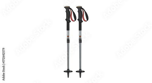 Adjustable Trekking Poles 