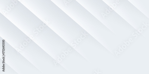 White background with beautiful abstract pattern, banner design. Vector illustration