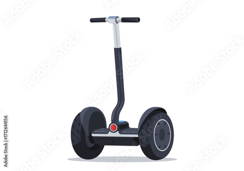 A twowheeled selfbalancing personal transporter with handlebars