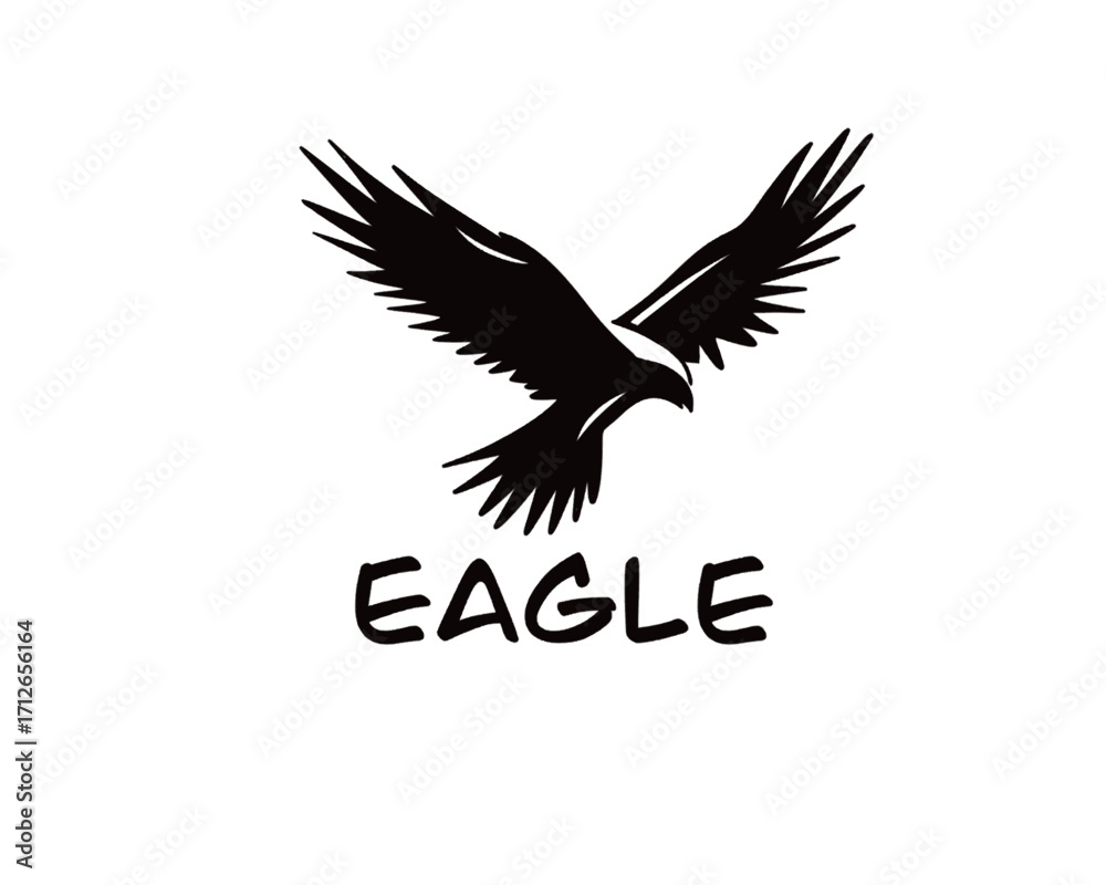 Obraz premium eagle logo icon