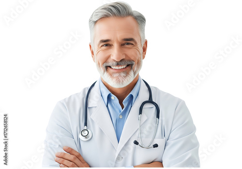 portrait of a smiling doctor