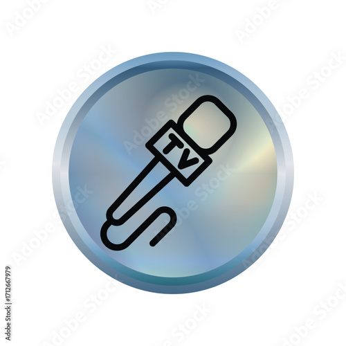 Mic icon design template