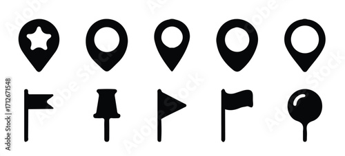 location icons