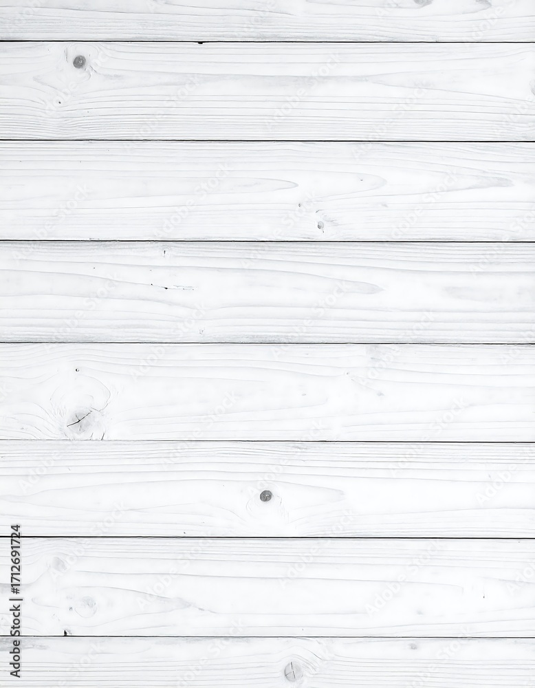 Fototapeta premium Simple white wood plank texture