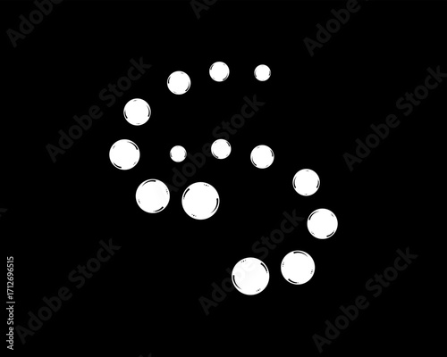 bubble icon vector illustration design template 