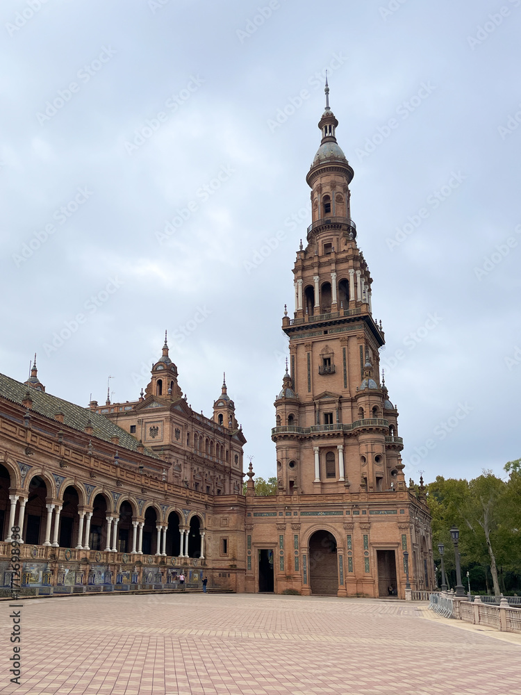Obraz premium Tower of the Plaza de España