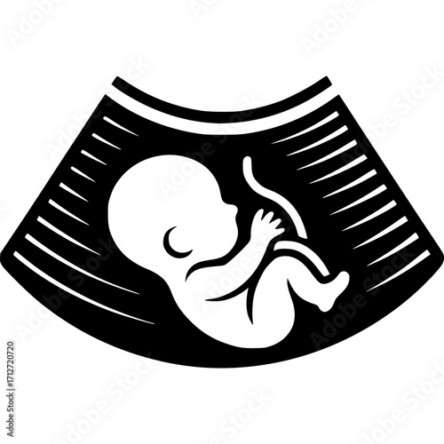 A tribal vector illustration of a black and white shark head and a bird with an abstract tattoo background