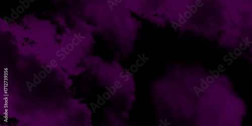 Abstract Watercolor purple grunge background painting. Abstract background with black color and Purple velvet fabric texture used as background. Dark purple, white abstract grunge, fluid. Bright light
