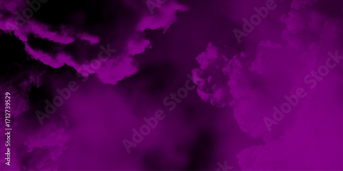 Abstract background with black color and Purple velvet fabric texture used as background. Dark purple, white abstract grunge, fluid. Bright light wavy line, spot. Neon, glow, flash, shine