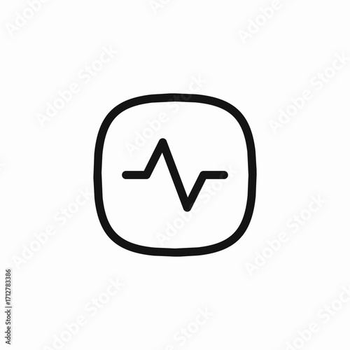 heart beat pulse icon sign vector