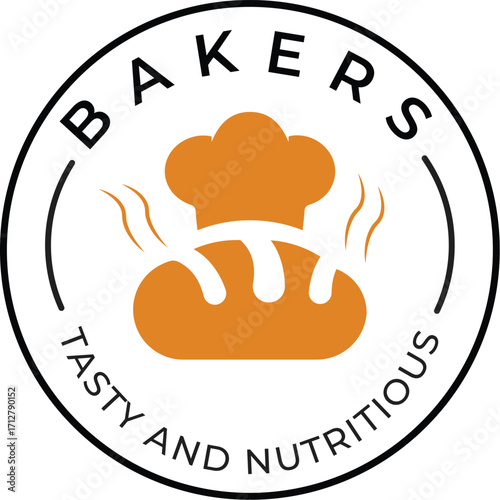 Bakery logo, logo design, Template