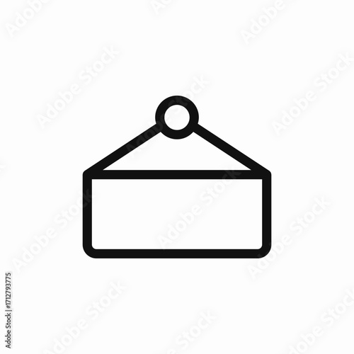 open close door banner icon sign vector