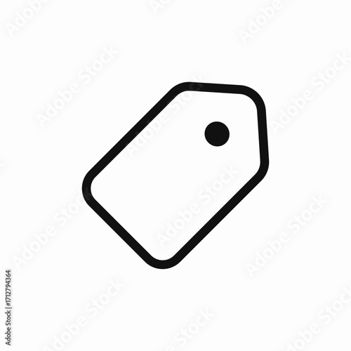 price tag icon sign vector