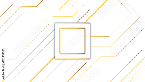 Abstract modern multiple glowing orange circuit-like lines. Futuristic digital network or electronic schematic, with the squares acting as connection hubs. Innovation, connectivity, and technology