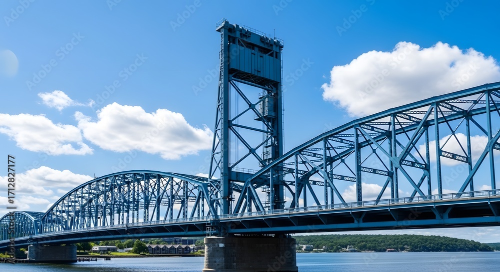 Fototapeta premium Photorealistic Whisk with Flour and Eggs on a Wooden Table, Baking Preparation
