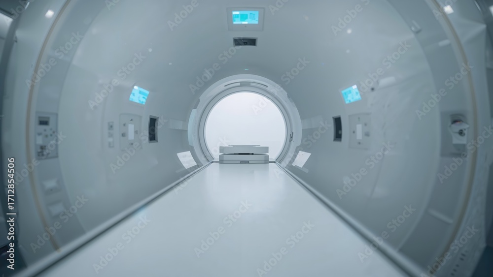 custom made wallpaper toronto digitalFocused look at a magnetic resonance imaging apparatus. Medical scene. 3D representation
