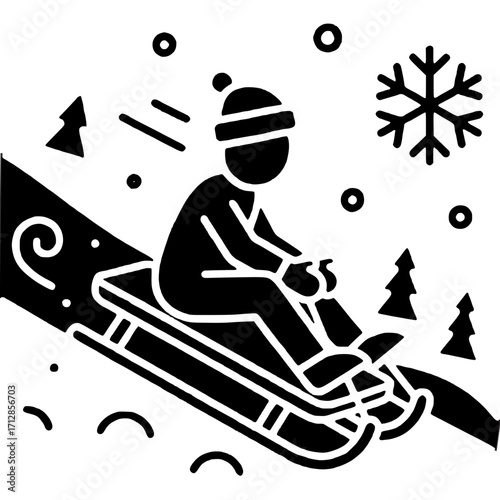 Sledding Icon