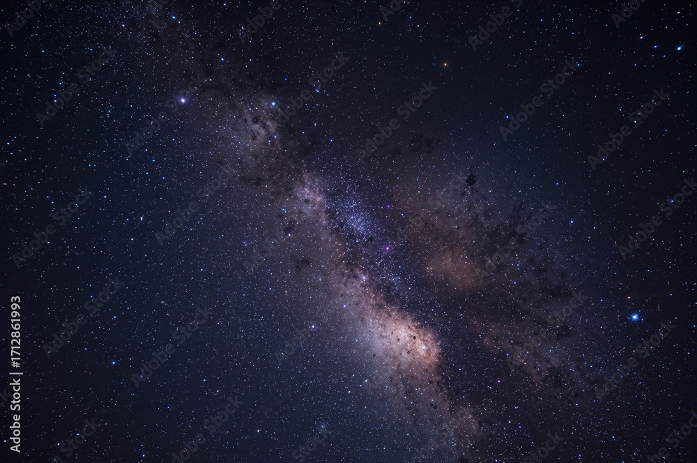 Fototapeta premium The Milky Way in Its Natural State