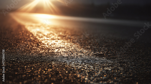 Abstract Urban Background with Asphalt Texture