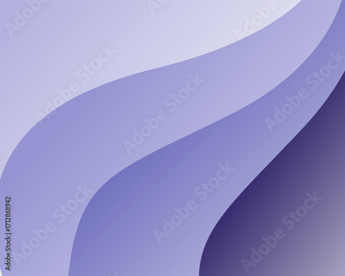 Purple wavy Abstract vector graphic background
