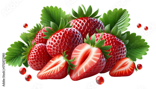 strawberries PNG