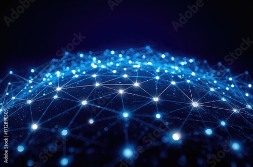 Worldwide web connectivity idea. Large-scale data representation. Social media interaction across international digital networks. Online technology. Commerce. Research. Vector illustration.