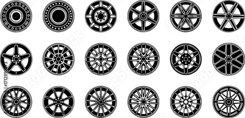 Wheel hubcap svg, Wheel hubcap silhouette, Hubcap svg, Wheel rim svg, Hubcap silhouette, Wheel svg, Wheel silhouette, Car wheel svg, Car wheel silhouette